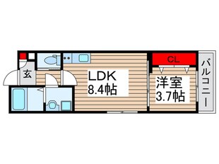 ウイルビィ新松戸の物件間取画像